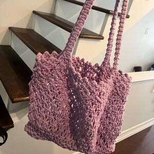 Purple beach bag!